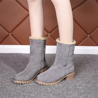 Debbs Women's Soft Waterproof Wool Lining Boots