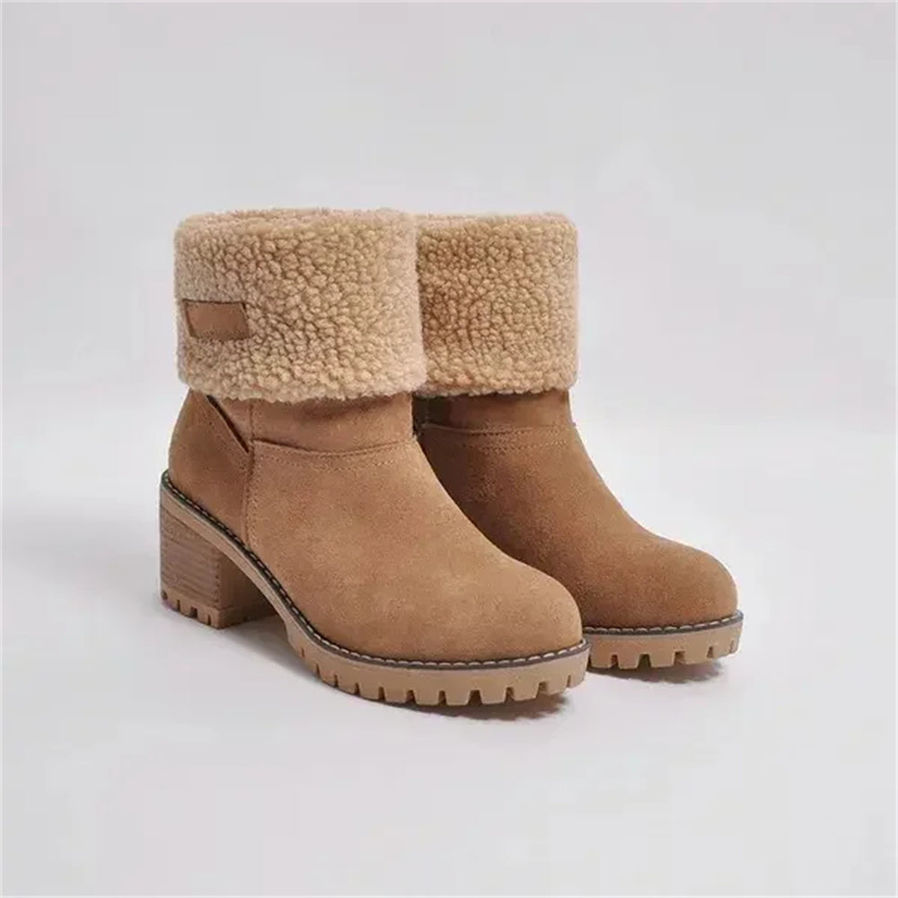 Debbs Women's Soft Waterproof Wool Lining Boots
