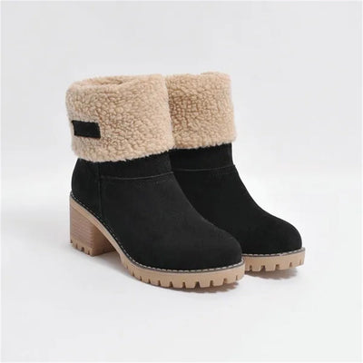 Debbs Women's Soft Waterproof Wool Lining Boots