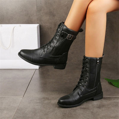 Erica Toe Side Zipper Orthopedic Boots